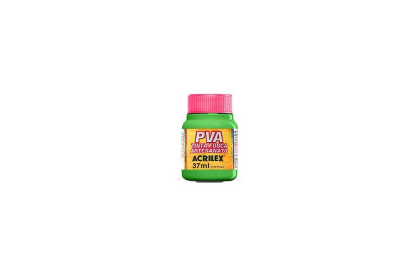 TINTA PVA FOSCA 37ML ACRILEX VERDE FOLHA